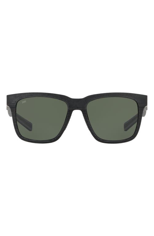 Costa Del Mar 55mm Square Sunglasses in Crystal Grey at Nordstrom