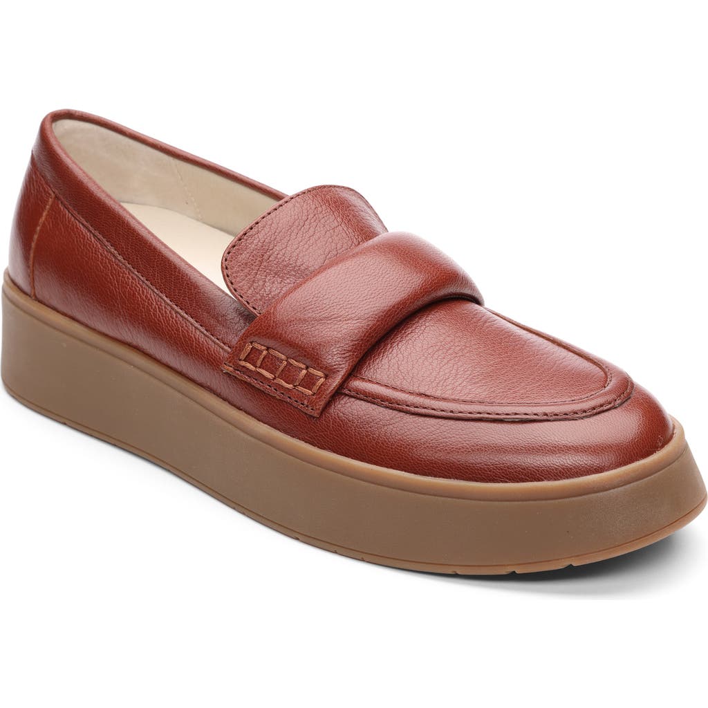 Sanctuary Peacemaker Platform Loafer In Saddle