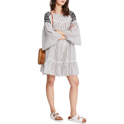 Free People Lola Embroidered Minidress