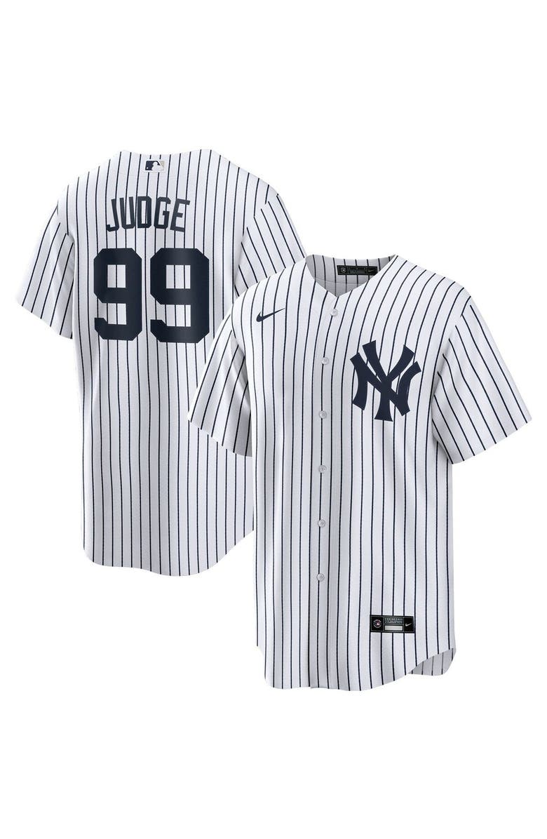 الحروف الابجدية العربية Men's New York Yankees #99 Aaron Judge White Throwback Stitched MLB Cool Base Nike Jersey دباسة كبيرة