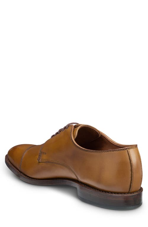 Shop Allen Edmonds Park Avenue Derby In Walnut