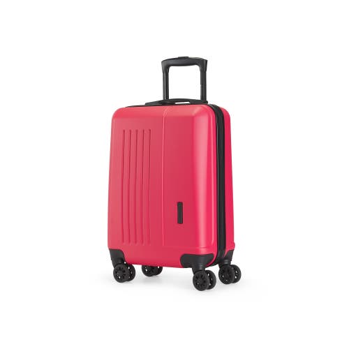 Swiss Mobility San 3 Piece Hardside Luggage Set In Raspberry