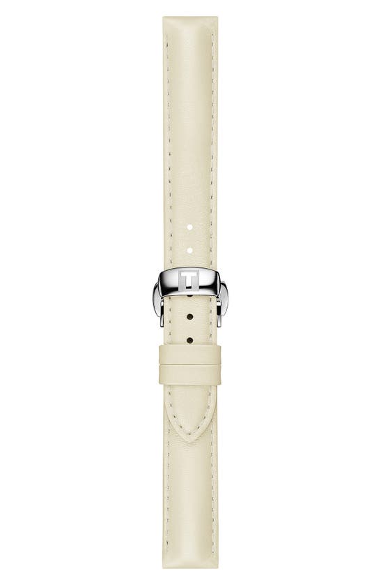 Tissot T-my Automatic Bracelet Watch & Leather Strap Gift Set, 29.3mm In White Mother Of Pearl