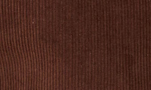 Shop Cotton On Easy Cotton Blend Drawstring Shorts In Chocolate Corduroy
