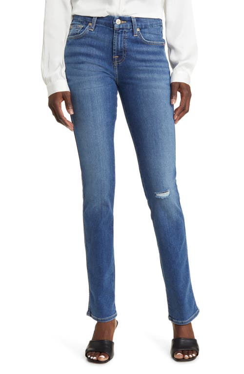 7 For All Mankind Kimmie Straight Leg Ankle Jeans in North Pole