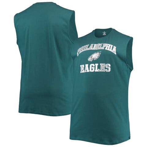 Men's Midnight Green Philadelphia Eagles Big & Tall Muscle Tank Top