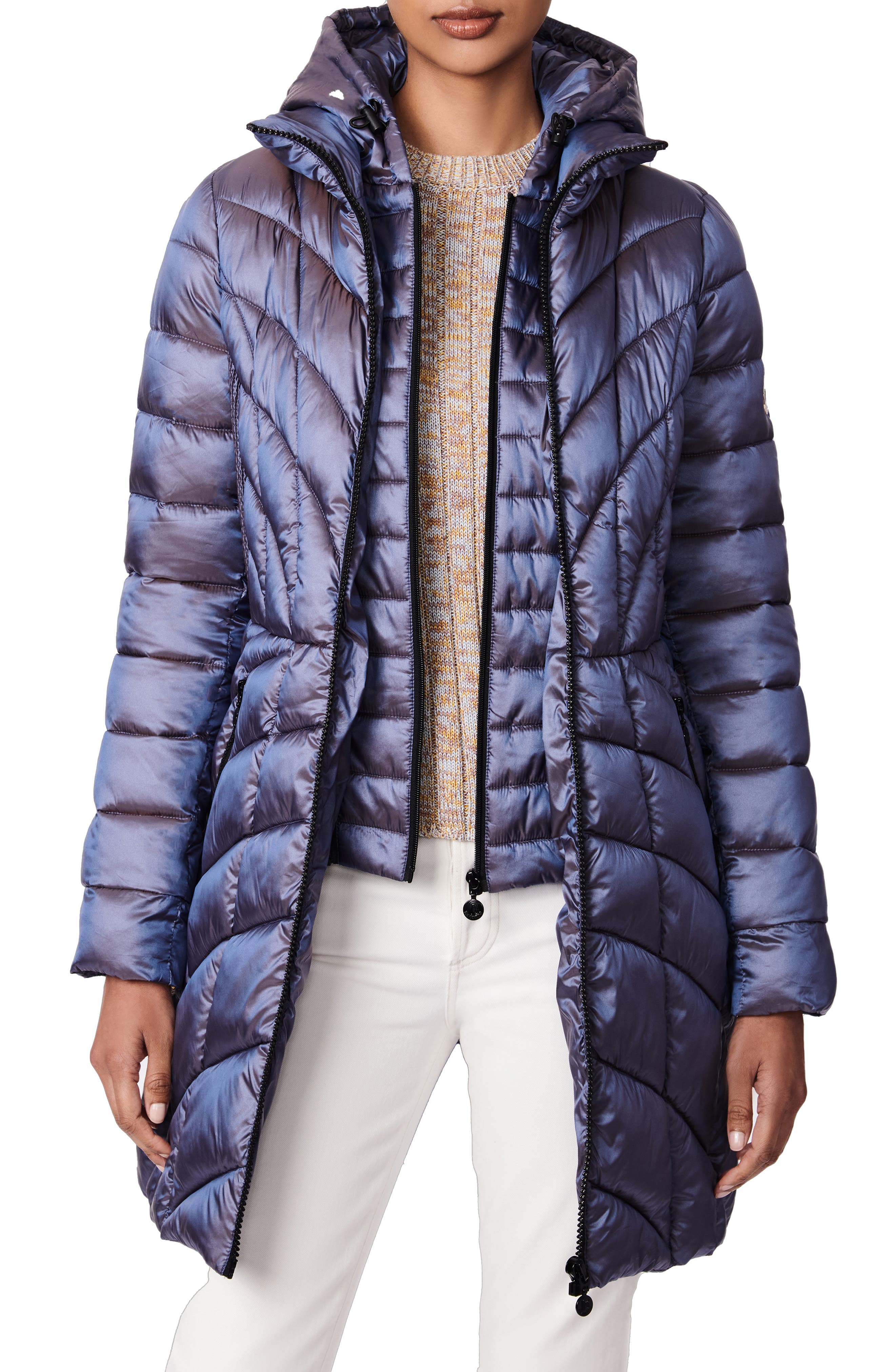 Ecoplume packable puffer coat sale