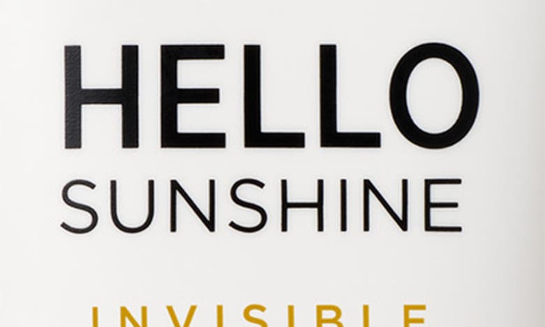 Shop It Cosmetics Hello Sunshine Invisible Face Sunscreen Spf 50, 1.7 oz In Sheer