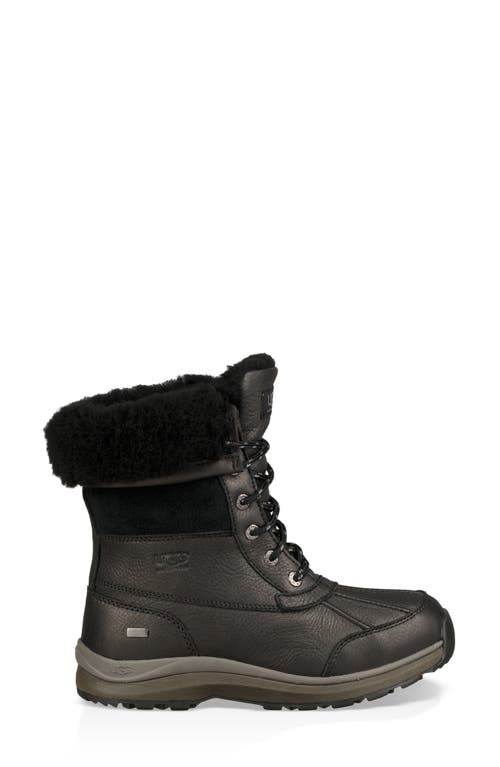 Shop Ugg(r) Adirondack Iii Waterproof Bootie In Black/black