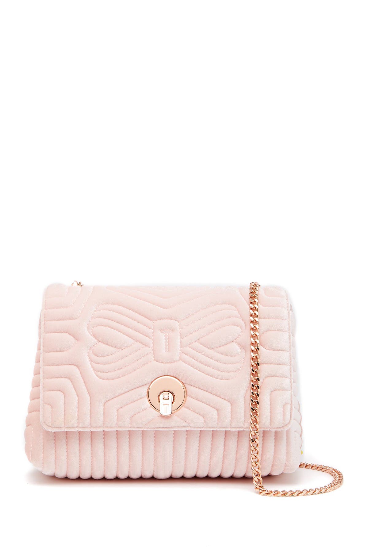 ted baker velvet clutch bag