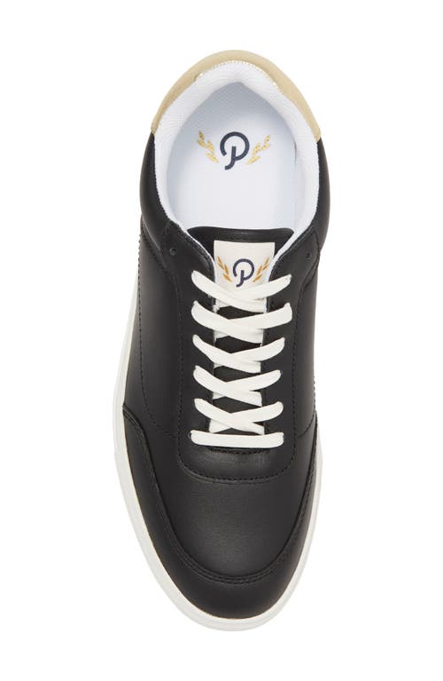 Official Program Clean Cupsole Camo Sneaker In Black/gold