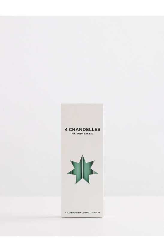 MAISON BALZAC SET OF 4 TAPERED CANDLES