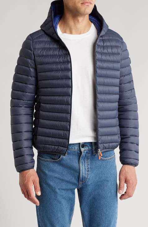 Donald Quilted Hooded Insulated Puffer Jacket