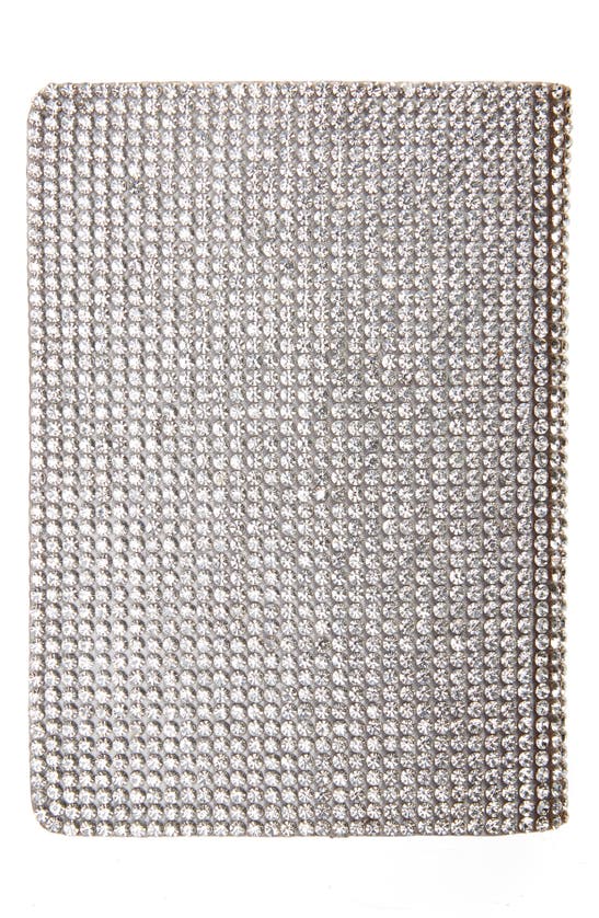 JUDITH LEIBER JUDITH LEIBER COUTURE TRAVELER CRYSTAL BEADED PASSPORT HOLDER