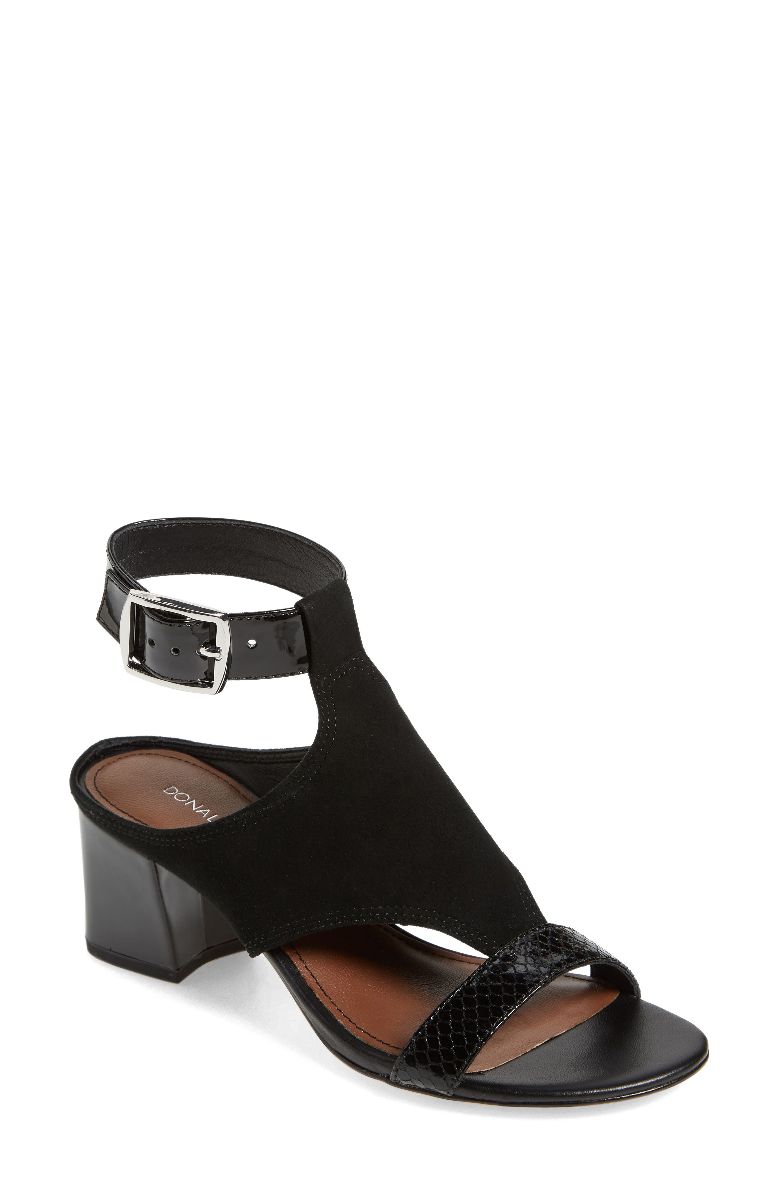 Donald J Pliner Ellee Block Heel Sandal (Women) Nordstrom