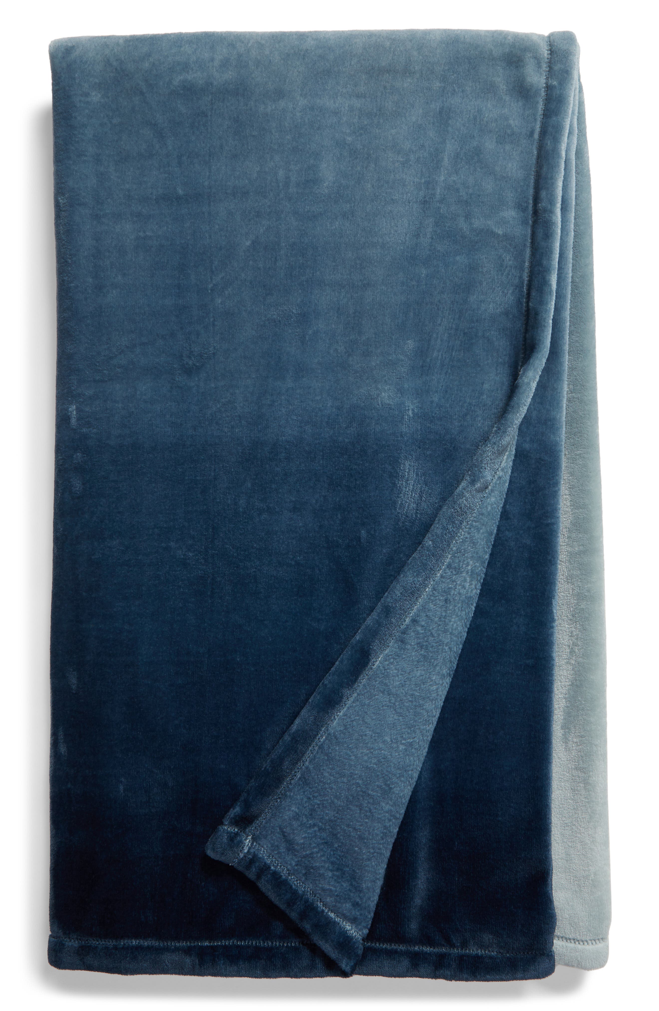 Nordstrom Ombré Print Plush Throw Blanket Nordstrom