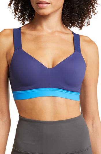 SOMA SPORT Max Support Contour Underwire Sports Bra Lined UW Womens 38C  BLUE 