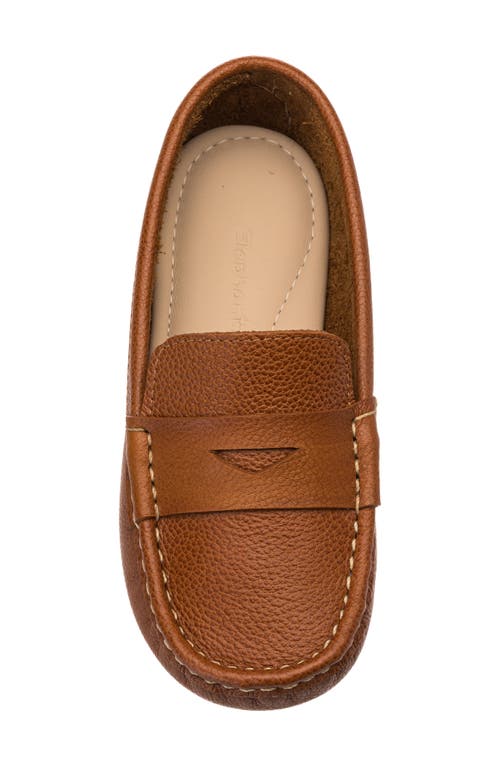 Shop Elephantito Kids' Lakke Driving Loafer In Tan