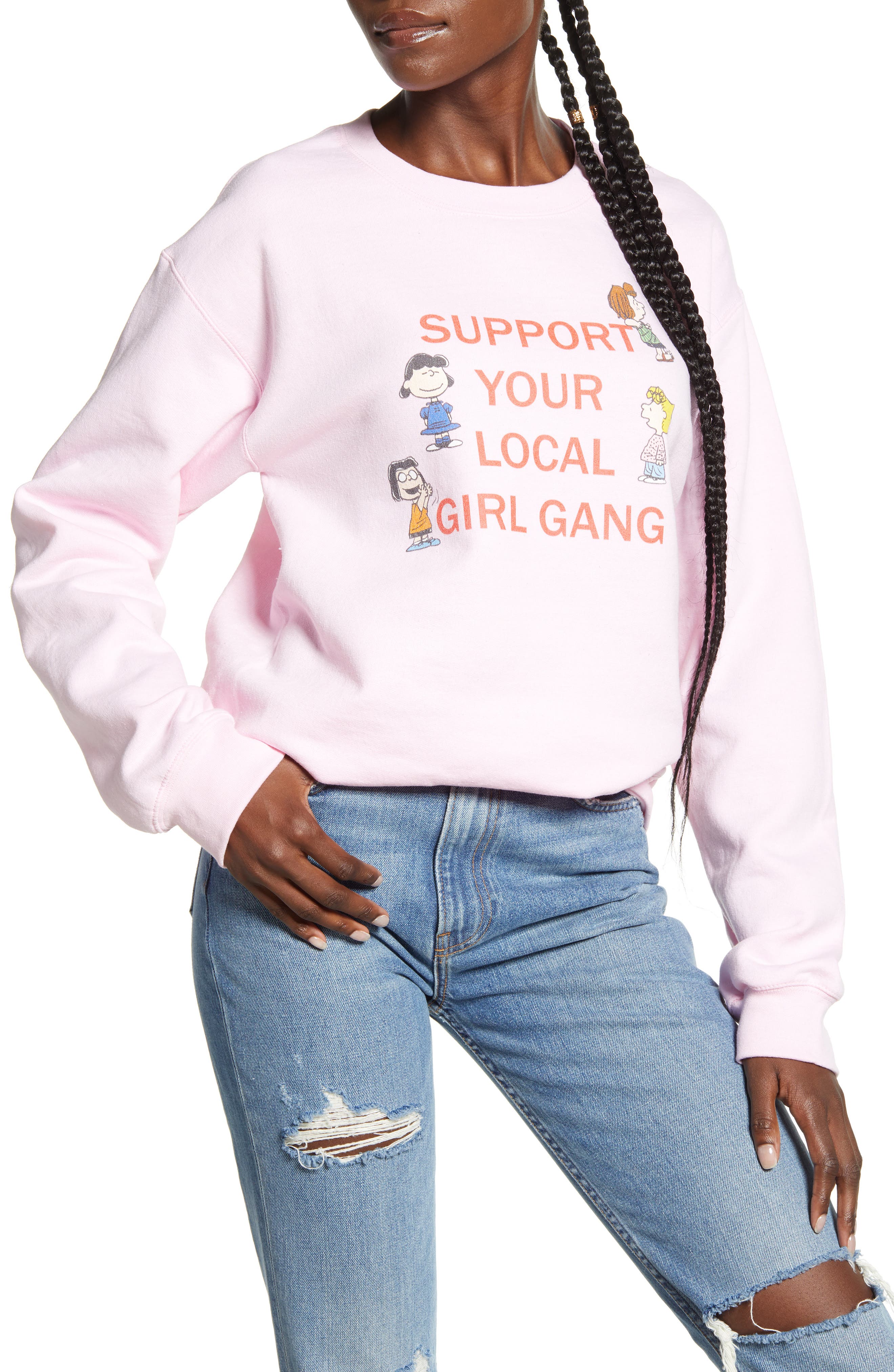 girl gang sweatshirt