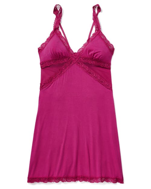 Shop Adore Me Primrose Slip In Dark Pink