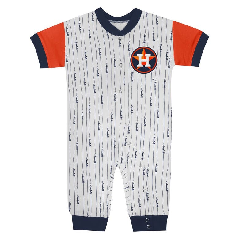 Shop Outerstuff Infant Fanatics Branded White Houston Astros Logo Best Series Full-snap Jumper