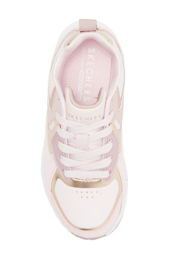 Shop Skechers Kids' Uno Gen1 Sneaker In Light Pink