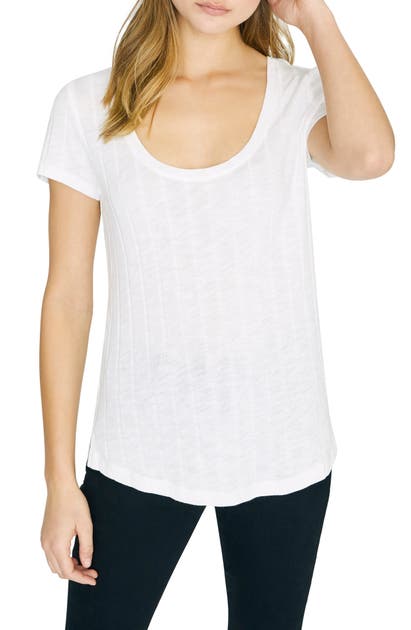 Sanctuary Tops RUBY SCOOP COTTON BLEND TEE