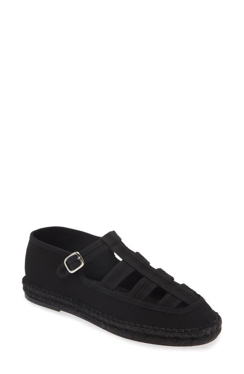 Bode Peggy Espadrille In Black