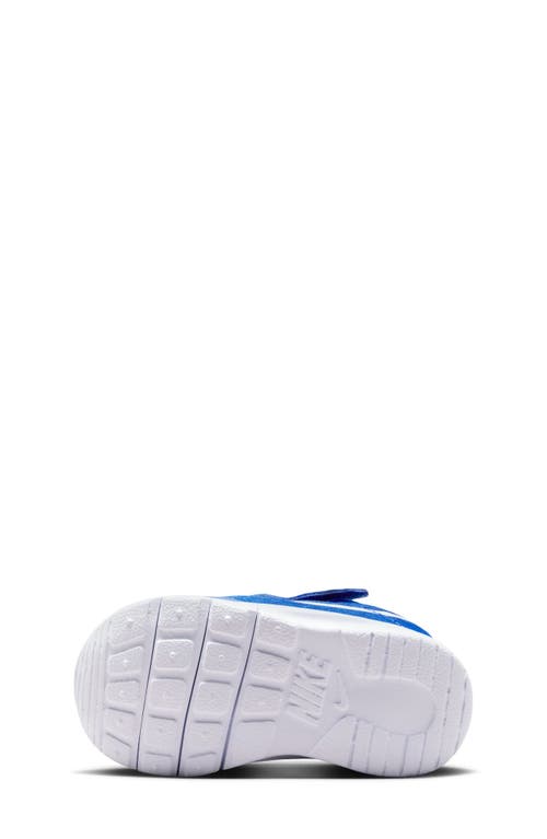 Shop Nike Kids' Tanjun Ez Sneaker In Game Royal/white/white