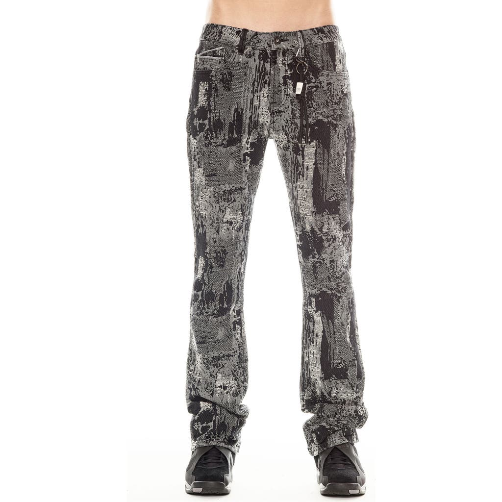 Cult Of Individuality Lenny Bootcut Jeans In Digi Black