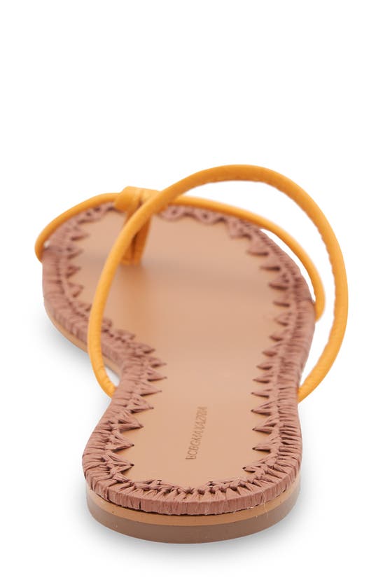Bcbgmaxazria Women's Bali Flat Sandal Women's Shoes In Yellow