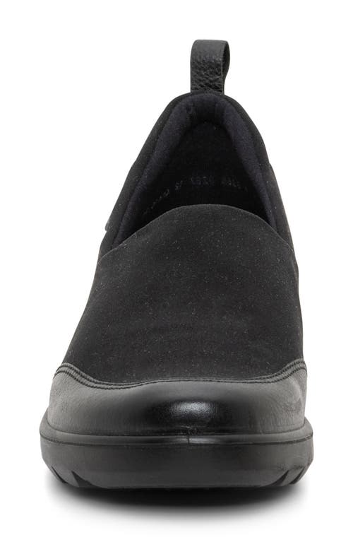 Ara Topaz Waterproof Slip-on Sneaker In Black