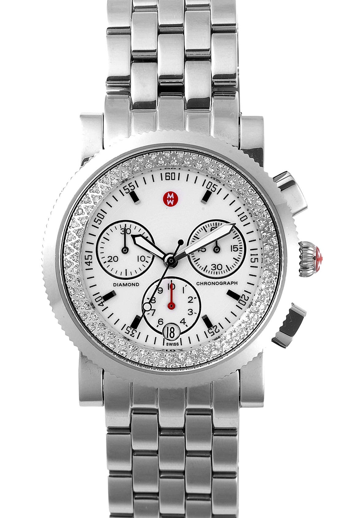 michele sport sail diamond watch