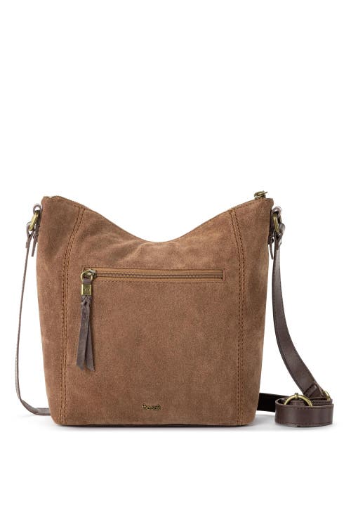 Shop The Sak Ashland Leather Crossbody In Tobacco Suede