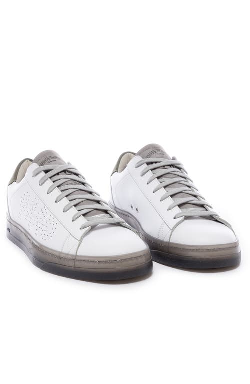 Shop P448 Jack Sneaker In White Grey