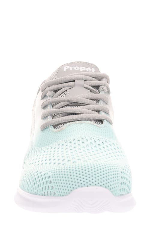 Propét Travelbound Duo Sneaker In Grey/mint