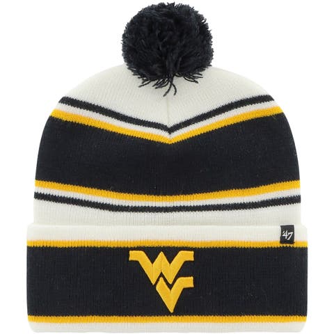 47 Youth Pittsburgh Steelers Stripling White Knit Beanie