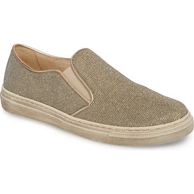 Garbor Fashion Slip-On Sneaker, Metallic