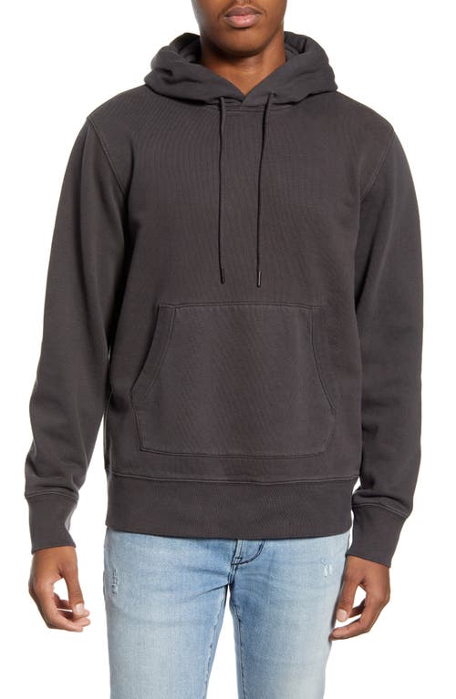 Madewell Hooded Sweatshirt in Black Coal