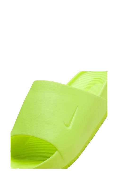 Nike Mens Calm Slides In Volt/volt