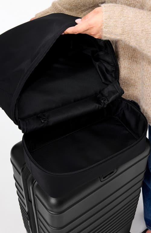 Beis The Day Tripper Nylon Tote In Black