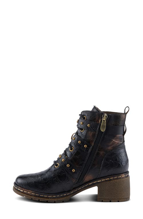L'artiste By Spring Step Moonlit Bootie In Black Multi