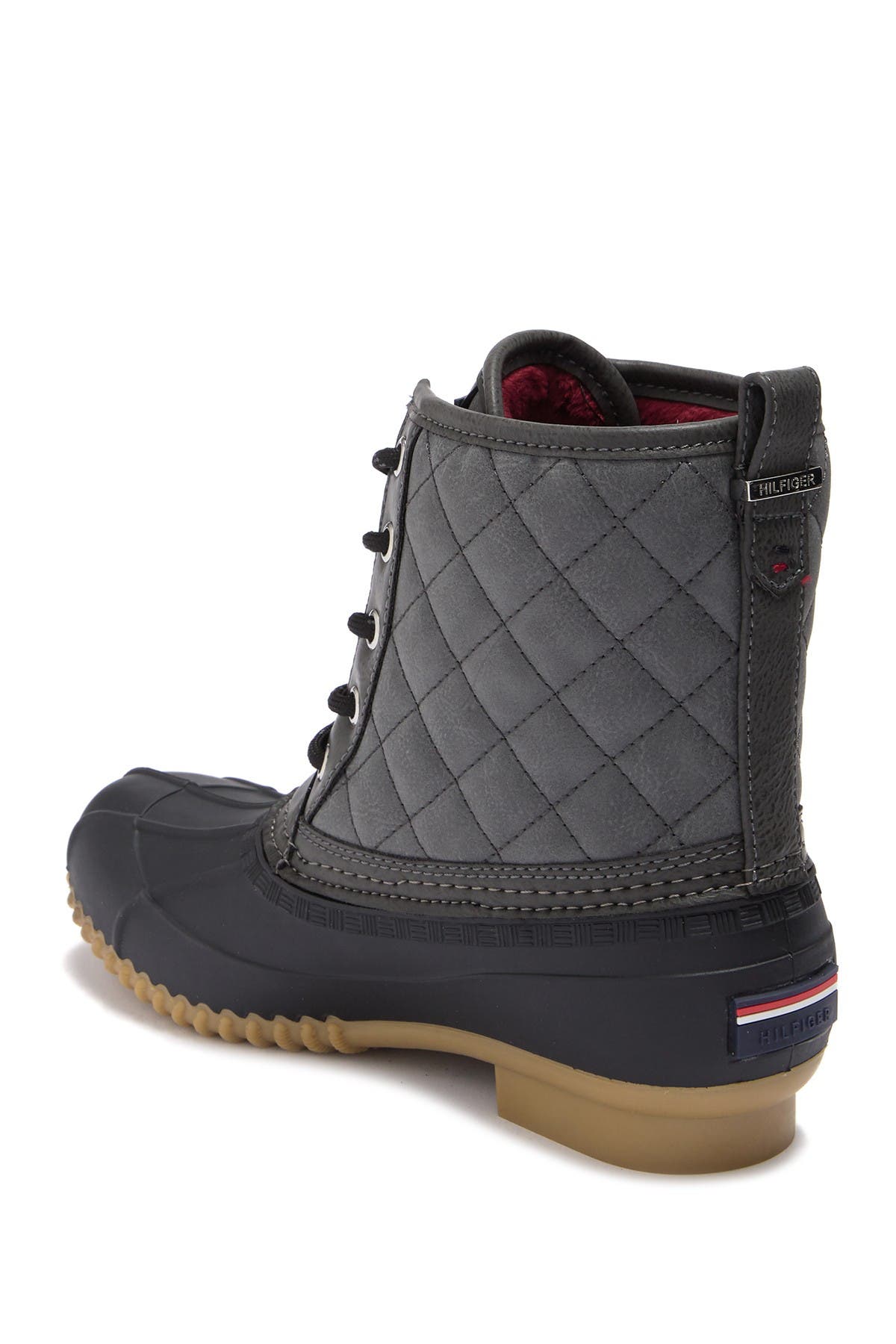 tommy hilfiger rivas quilted duck boot