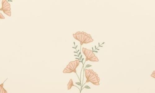 Mushie Silicone Bib In Pink Flowers