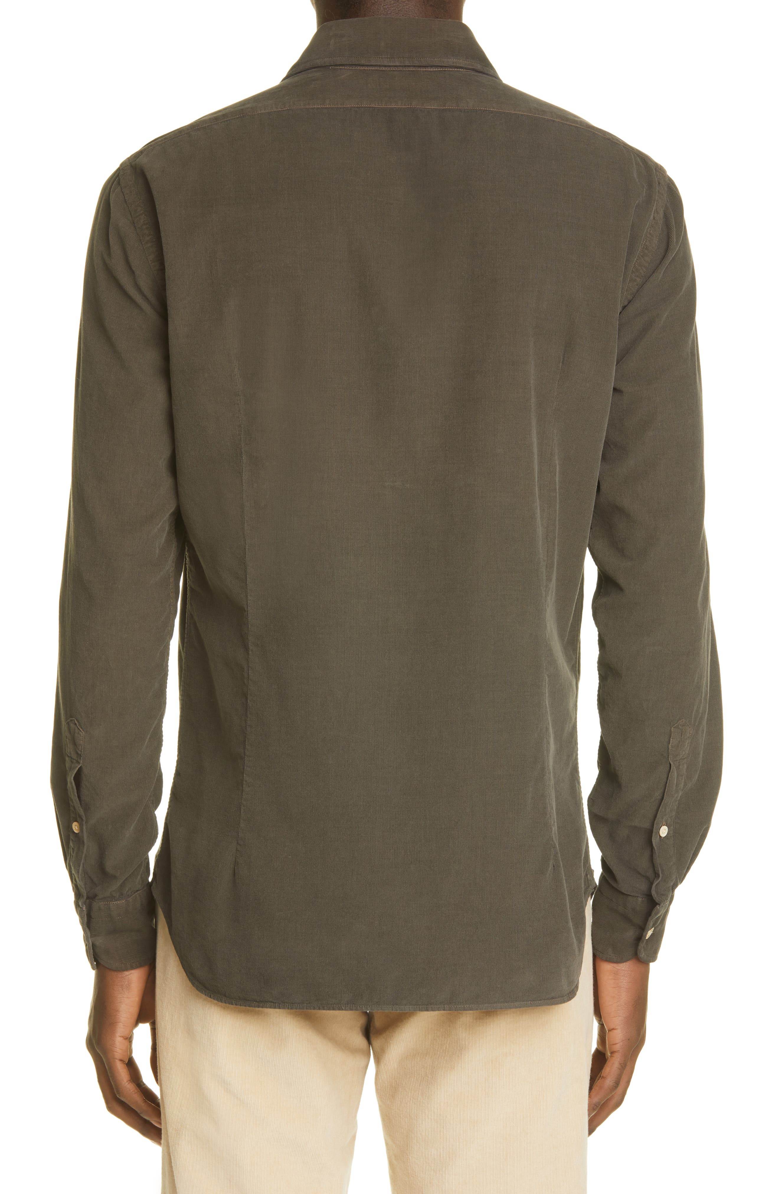 Boglioli Slim Fit Micro Wale Corduroy 