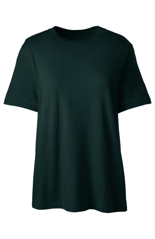 LANDS' END LANDS' END SCHOOL UNIFORM  SHORT SLEEVE FEMININE FIT ESSENTIAL T-SHIRT 