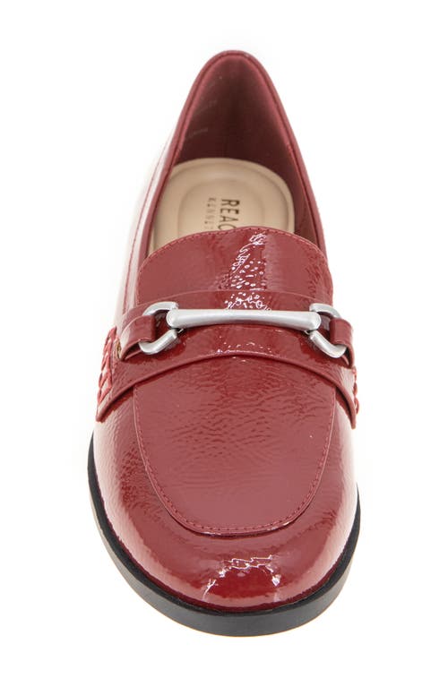 Reaction Kenneth Cole Great Bit Loafer In Rio Red Patent