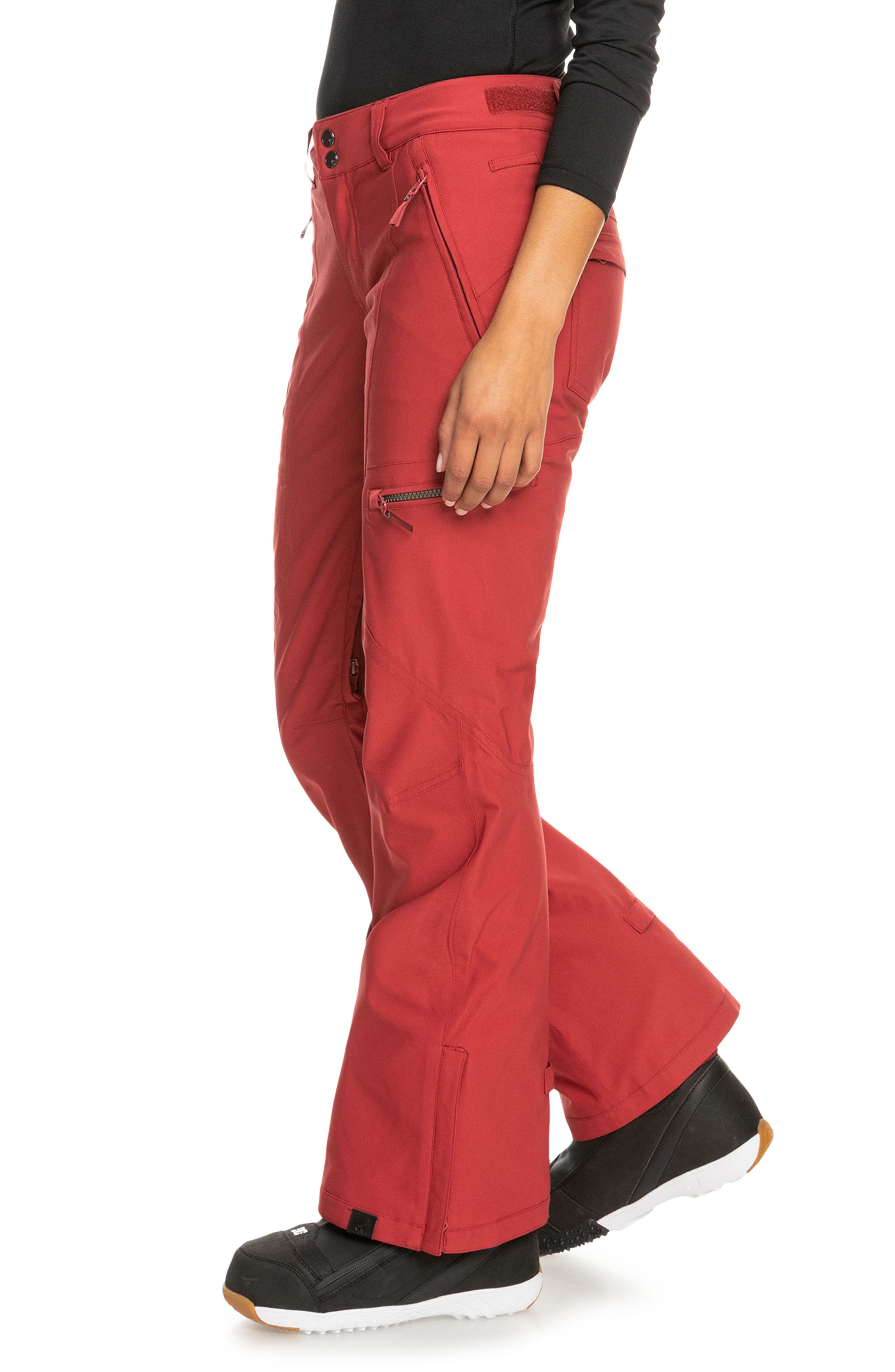 slim fitting waterproof trousers