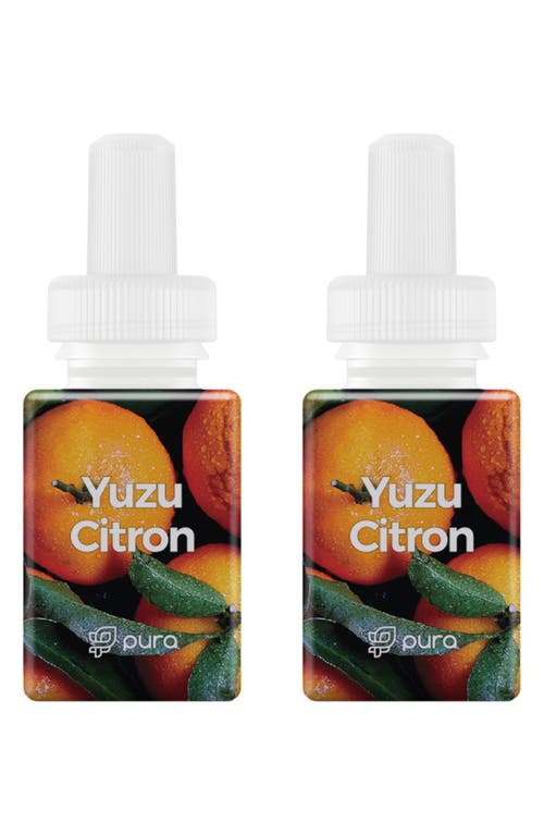 PURA 2-Pack Diffuser Fragrance Refills in Yuzu Citron