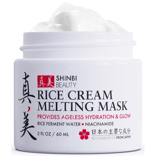 Shinbi Beauty Rice Cream Melting Mask in Clear at Nordstrom